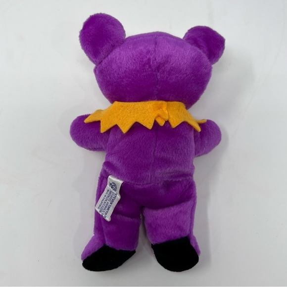 NWOT Purple Grateful Dead Steven Smith Beanie Bear - Picture 3 of 5